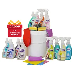 EASY WIPE SPECIAL BUCKET - Pachet complet cu produse si accesorii pentru curatarea si intretinerea locuinte